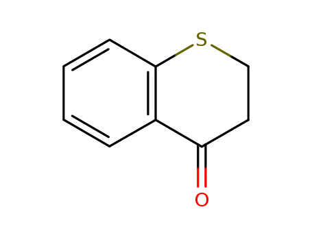 3528-17-4,Thiochroman-4-one,Thiochroman-4-one(6CI,7CI,8CI);1-Thiochroman-4-one;2,3-Dihydro-4-benzothiopyranone;2,3-Dihydro-4H-1-benzothiopyran-4-one;2,3-Dihydro-4H-thiochromen-4-one;Thiachroman-4-one;Thiochromanone;