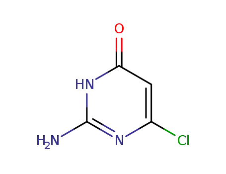 2-Amino-6-chloro-4-pyrimidinol cas  1194-21-4