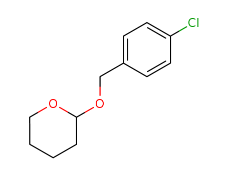 2H-Pyran, 2-[(4-chlorophenyl)methoxy]tetrahydro-