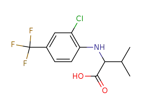 2-(2-chloro-α,α,α-trifluoro-p-toluidino)-3-methylbutyric acid
