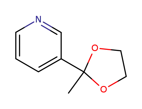 3-(2-methyl-[1,3]dioxolan-2-yl)-pyridine