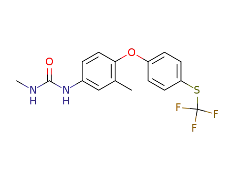 1-methyl-3-[3-methyl-4-(4-trifluoromethylthiophenoxy)phenyl]urea