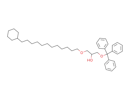 1-(12-cyclohexyldodecyloxy)-3-trityloxy-2-propanol