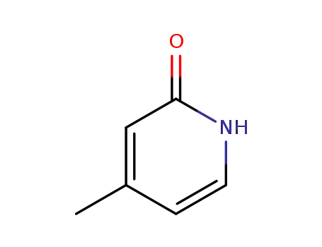 Molecular Structure of 13466-41-6 (2-Hydroxy-4-methylpyridine)