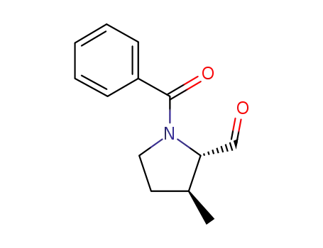 trans-1-Benzoyl-2-formyl-3-methylpyrrolidine