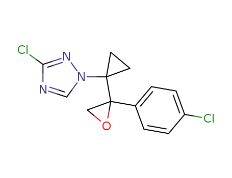 2-(4-chlorophenyl)-2-[1-(3-chloro-1,2,4-triazol-1-yl)-cyclopropyl]-oxirane