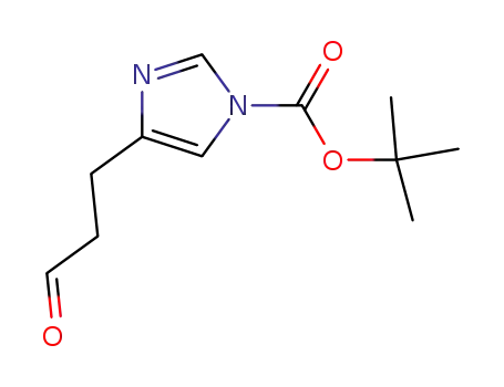 4-(3-oxo-propyl)-imidazole-1-carboxylic acid tert-butyl ester