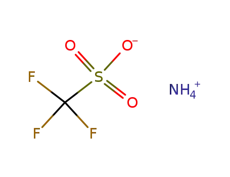 Methanesulfonic acid,1,1,1-trifluoro-, ammonium salt (1:1)