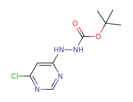 tert-butyl N-[(6-chloropyrimidin-4-yl)amino]carbamate