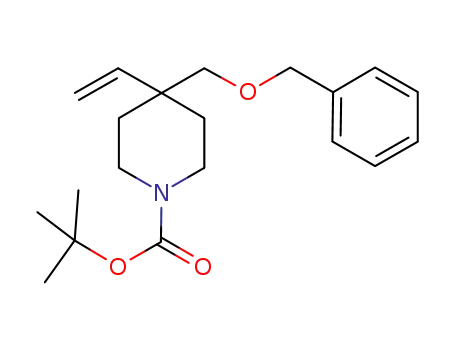 1,1-dimethylethyl 4-ethenyl-4-(phenylmethoxymethyl)-1-piperidinecarboxylate