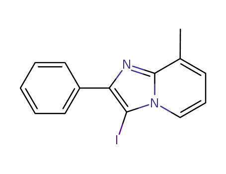 3-iodo-8-methyl-2-phenylimidazo[1,2-a]pyridine