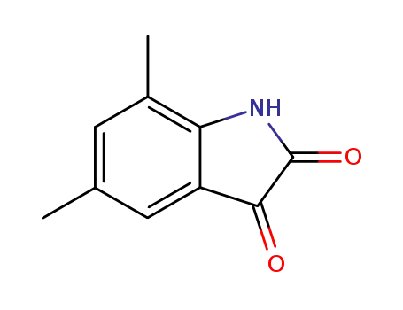 Molecular Structure of 39603-24-2 (5,7-Dimethylisatin)