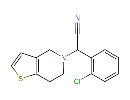 (+/-)-RAC-2-(2-CHLOROPHENYL)-(6,7-DIHYDRO-4H-THIENO[3,2-C]PYRIDIN-5-YL)ACETONITRILE