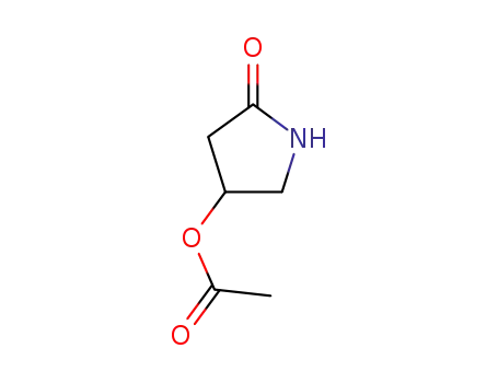 Molecular Structure of 64097-45-6 (4-(acetyloxy)-2-Pyrrolidinone)