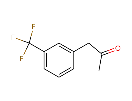 Molecular Structure of 21906-39-8 (3-(Trifluoromethyl)phenylacetone)