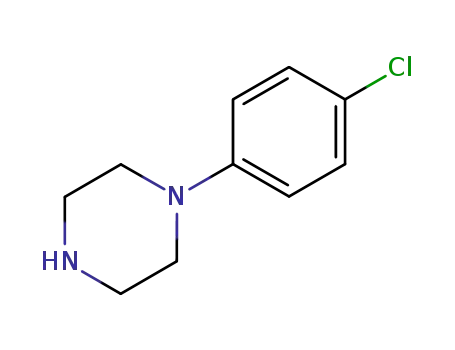 Molecular Structure of 38212-33-8 (1-(4-Chlorophenyl)piperazine)