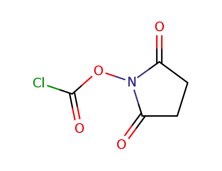 Molecular Structure of 15149-73-2 (N-HYDROXYSUCCINIMIDYL CHLOROFORMATE)