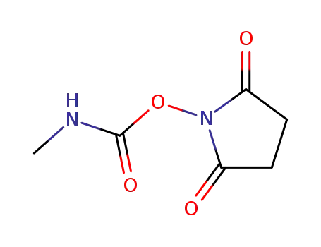 Molecular Structure of 18342-66-0 (N-Succinimidyl-N-methylcarbamate)