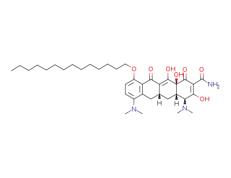 10-O-tetradecyl-7-dimethylamino-6-demethyl-6-deoxytetracycline