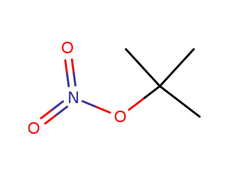 Molecular Structure of 926-05-6 (TERT-BUTYL NITRATE)