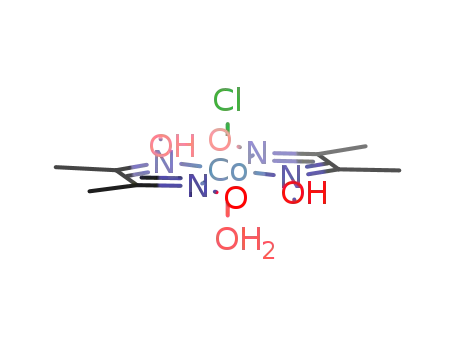 chloro(aquo)bis(dimethylglyoximate)cobalt(III)