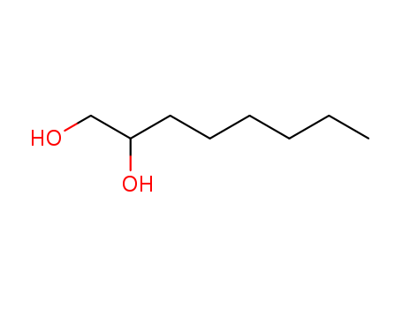 1117-86-8,1,2-Octanediol,1,2-Dihydroxyoctane;1,2-Octylene glycol;7,8-Dihydroxyoctane;Caprylyl glycol;Dermosoft Octiol;LexGard O;NSC 71546;n-Octane-1,2-diol;