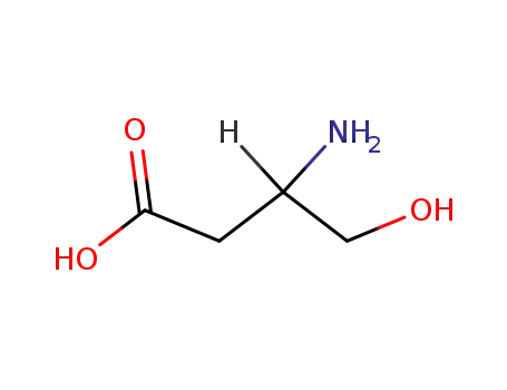 Molecular Structure of 589-44-6 (3-AMINO-4-HYDROXYBUTYRIC ACID)