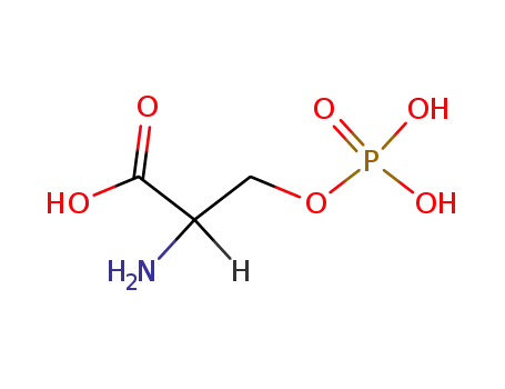 Molecular Structure of 17885-08-4 (O-PHOSPHO-L-SERINE)