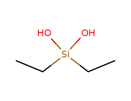 Molecular Structure of 2031-65-4 (Silanediol, diethyl-)