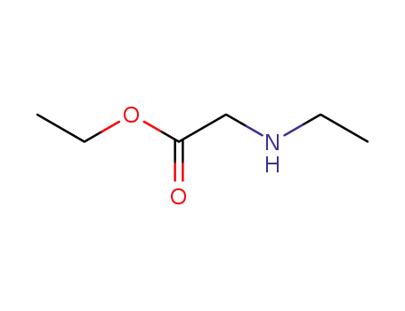 Molecular Structure of 3183-20-8 (ethyl 2-(ethylamino)acetate)