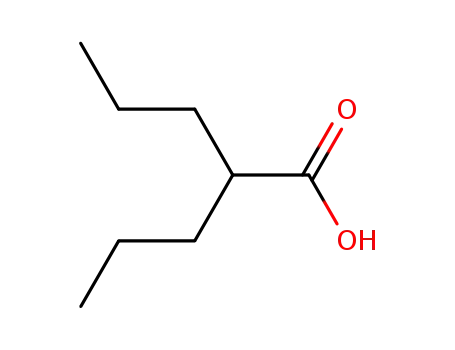 Molecular Structure of 99-66-1 (2-Propylpentanoic acid)