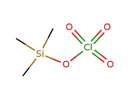 Molecular Structure of 18204-79-0 (Perchloric acid, trimethylsilyl ester)