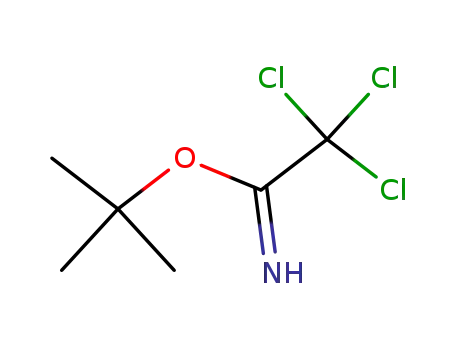 Molecular Structure of 98946-18-0 (tert-Butyl 2,2,2-trichloroacetimidate)
