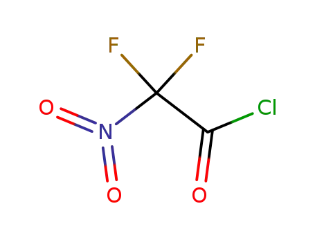 Molecular Structure of 336-94-7 (Acetyl chloride, difluoronitro-)