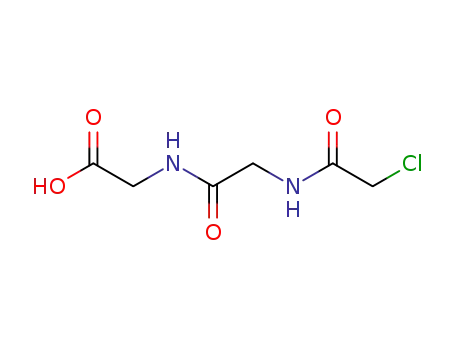 Molecular Structure of 15474-96-1 (CHLOROACETYL-GLYCYL-GLYCINE)
