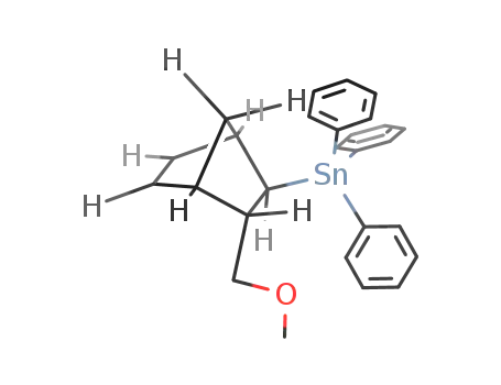(1S,2R,3S,4R)-3-methoxymethyl-2-triphenylstannylbicyclo[2.2.1]heptane(-)