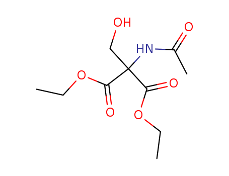 Propanedioicacid, 2-(acetylamino)-2-(hydroxymethyl)-, 1,3-diethyl ester cas  6267-40-9