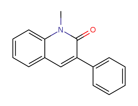 Molecular Structure of 2859-29-2 (1-methyl-3-phenylquinolin-2(1H)-one)