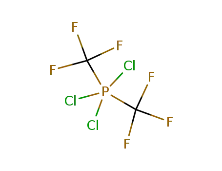 Molecular Structure of 353-77-5 (Phosphorane, trichlorobis(trifluoromethyl)-)