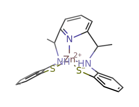 [2,6-bis(1-(2-mercaptoanilino)ethyl)pyridine]zinc(II)
