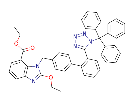 N-Trityl candesartan ethyl ester CAS No.856414-35-2