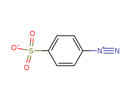 305-80-6,P-DIAZOBENZENESULFONIC ACID,Benzenediazoniumcompounds, p-sulfo-, hydroxide, inner salt (7CI);Benzenediazonium, 4-sulfo-,hydroxide, inner salt;Benzenediazonium, p-sulfo-, hydroxide, inner salt (8CI);p-Sulfobenzenediazonium hydroxide inner salt (6CI);4-Benzenediazoniumsulfonate;4-Diazobenzenesulfonic acid;4-Sulfobenzenediazonium hydroxide, inner salt;4-Sulfodiazobenzene;4-Sulfonatobenzenediazonium;Diazotized sulfanilic acid;Named reagents and solutions, Pauly's;Pauly's reagent;Sulfanilic aciddiazonium salt;p-Diazobenzenesulfonic acid;p-Sulfophenyldiazonium;4-diazoniobenzenesulfonate;