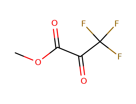 Molecular Structure of 13089-11-7 (Methyl trifluoropyruvate)