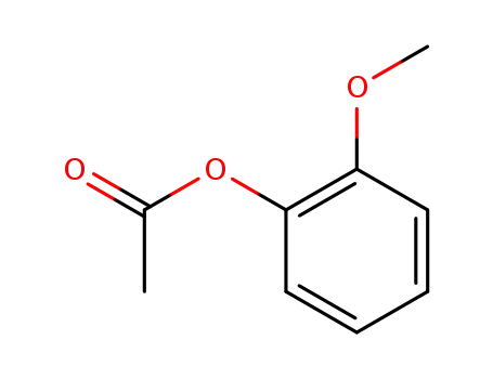 Molecular Structure of 613-70-7 (2-METHOXYPHENYL ACETATE)