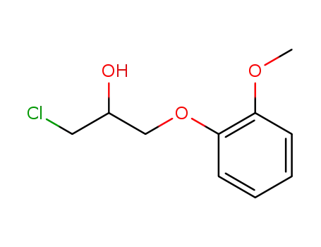1-chloro-3-(2-methoxyphenoxy)-2-propyl alcohol