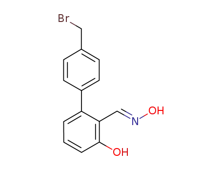 4'-(bromomethyl)-3-hydroxybiphenyl-2-carbaldehyde oxime