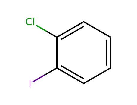 Molecular Structure of 615-41-8 (1-Chloro-2-iodobenzene)