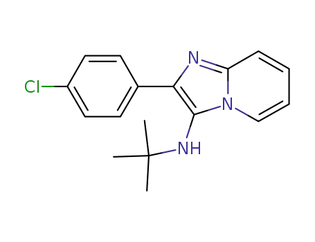 N‑(tert‑butyl)‑2‑(4‑chlorophenyl)imidazo[1,2‑a]pyridin‑3‑amine