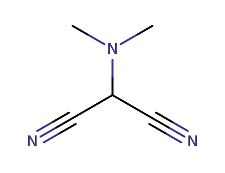 Molecular Structure of 19555-13-6 (Propanedinitrile, (dimethylamino)-)