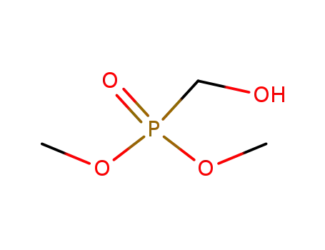 Molecular Structure of 24630-67-9 (Dimethyl hydroxymethylphosphonate)